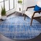 Safavieh Adirondack Oversized RugsBlue & Silver 2 ft. 6 in. x 22 ft. ADR116D-222 - alternate 8